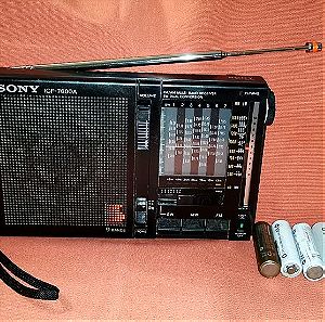 φορητο ραδιο μπαταριας Sony ICF-7600A