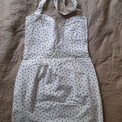 Bershka mini polka dot dress like new, -  7,00 - Vendora.cy