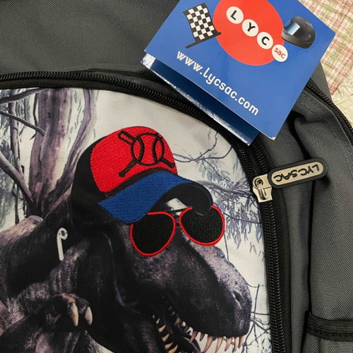 Lyc Sac Jurassic Park backpack new with tags gray