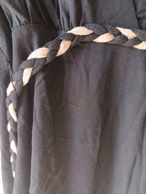 Marks & Spencer Black Blouse Medium/Large like new with built-in strap top