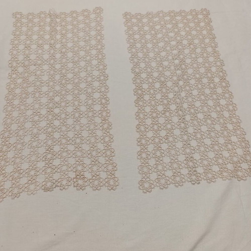 Handwoven tatting napkins like new, set of 2 pieces