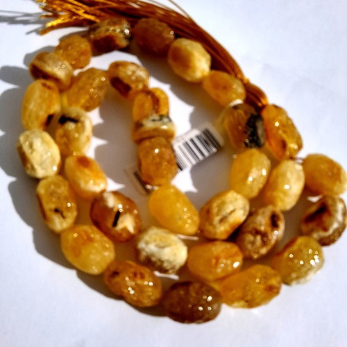 Baltic Amber Komboloi handmade, 30 gr