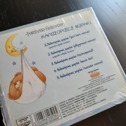 Forever Friends Welcome Baby CD new