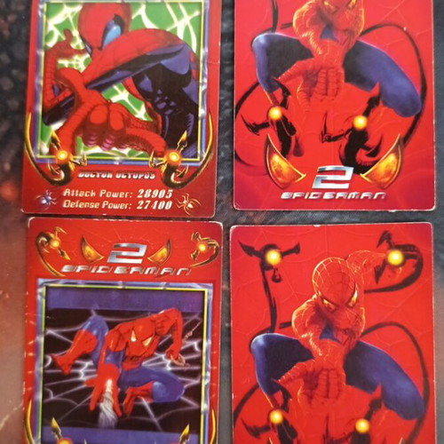Spiderman Cards 2, pack of 10 cards