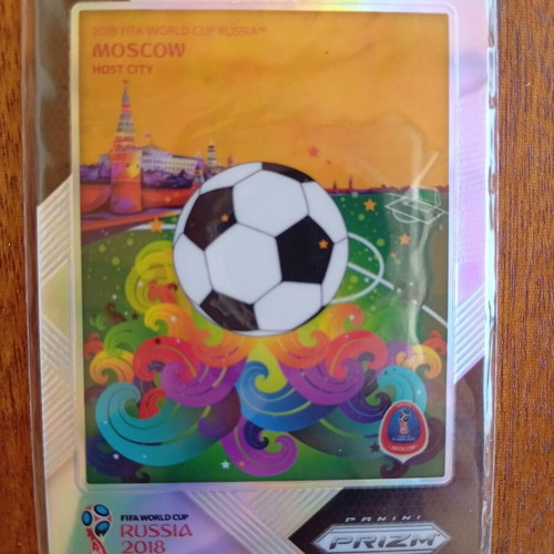 Panini World Cup Russia 2018 Prizm Host City Moscow HC-5 card like new