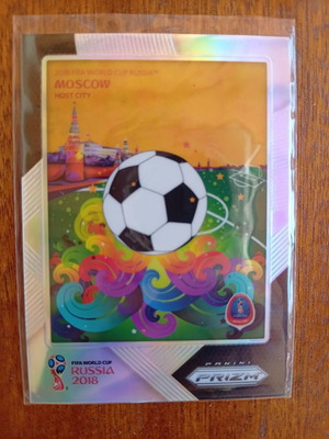 Panini World Cup Russia 2018 Prizm Host City Moscow HC-5 card like new