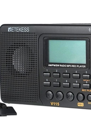Retekess Portable Radio with Recording, FM AM SW, New
