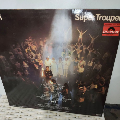 ABBA Super Trouper vinyl record used, very good condition