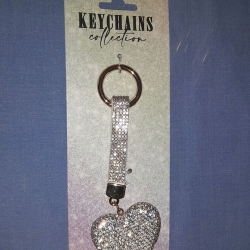 Heart keychain new with tag