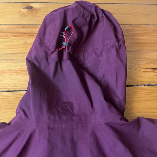 Rab Firewall Light Waterproof Jacket Men Size L like new, red and purple