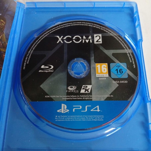 XCOM 2 used for PlayStation 4 with two surface scratches