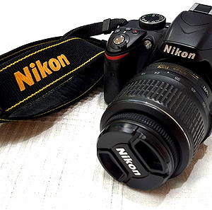 Kit Nikon D3200 (18-55 VR II) ΜΟΝΟ 19Κ clicks
