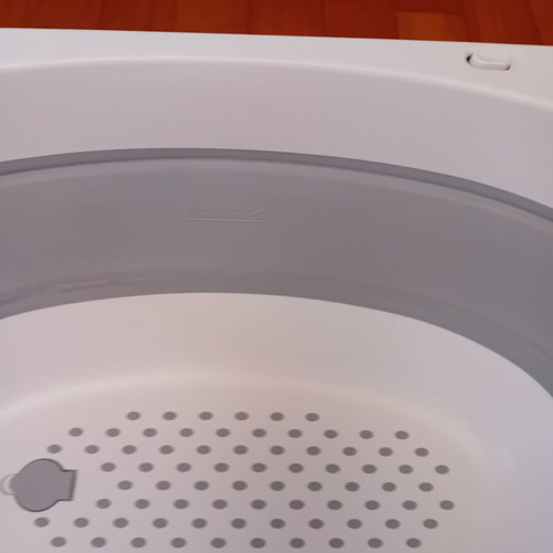 Cangaroo Maui Grey Foldable Baby Bath tub like new