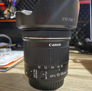 Canon Ευρυγώνιος Φακός10-18mm f/4.5-5.6 για EF-S Mount