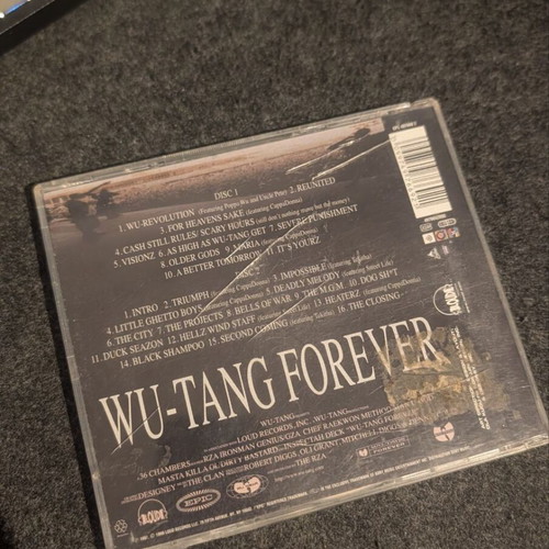 Wu Tang CD collection used, 3 discs