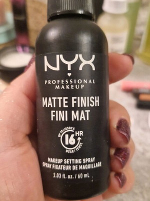 NYX Matte Finish Setting Spray like new
