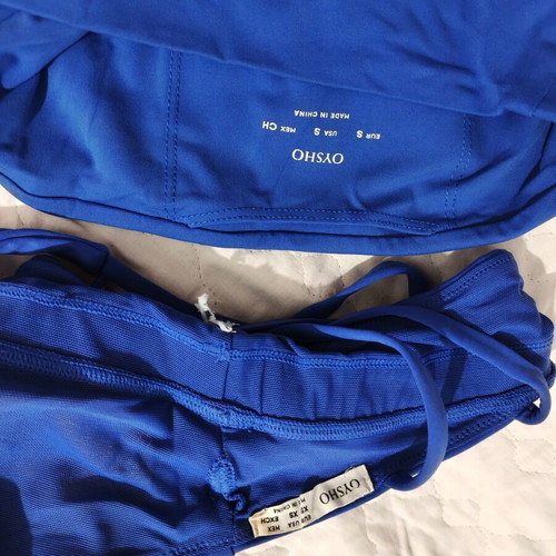 Oysho sports set, blue, size S