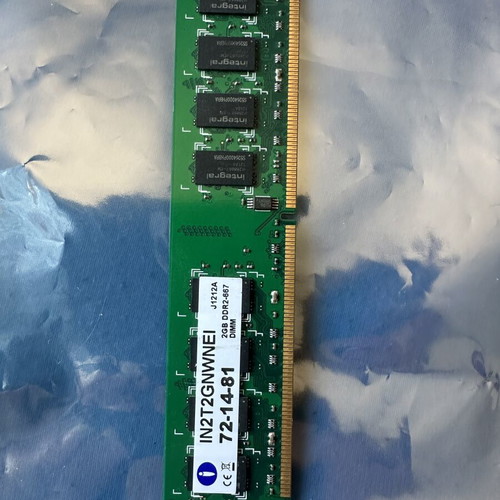 Integral DDR2 RAM 2GB 667MHz PC2-5300 Desktop memory like new