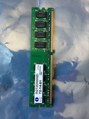Integral DDR2 RAM 2GB 667MHz PC2-5300 Desktop memory like new