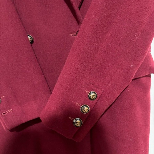 Paranoia Burgundy Coat like new, size L