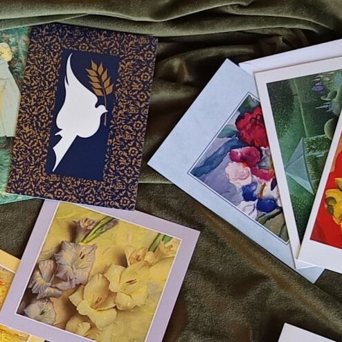 Vintage Unicef set of 28 collectible art cards new