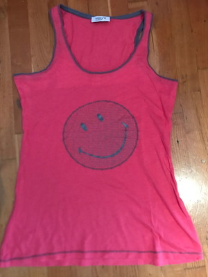 Etam sleeveless blouse pink size S