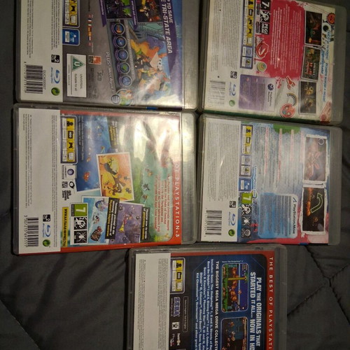 PlayStation 3 games like new, pack of 5