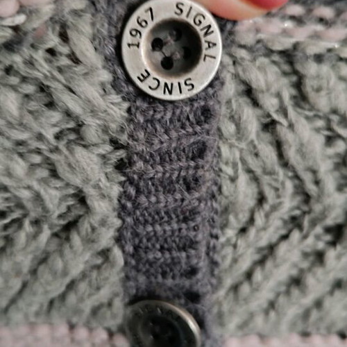 Signal wool cardigan like new, multicolor, alpaca blend