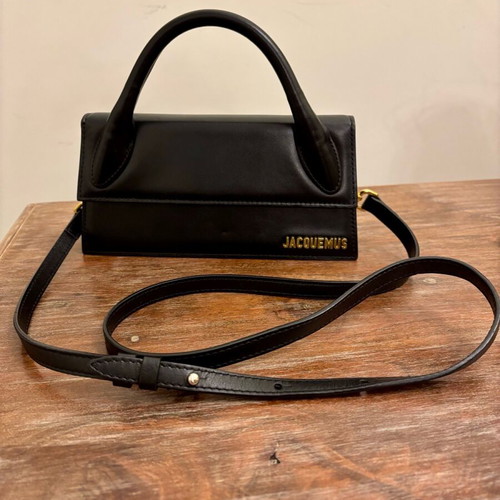 Jacquemus The Long Chiquito black crossbody bag like new