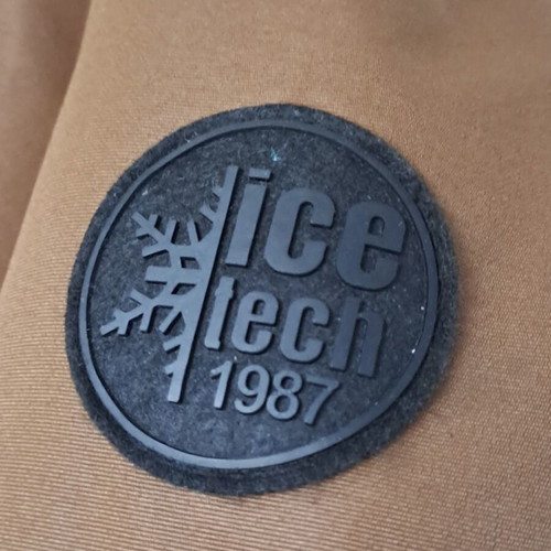Ice Tech Long Parka Jacket like new, brown, men's L