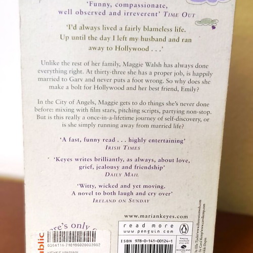 Angels by Marian Keyes paperback used, English edition