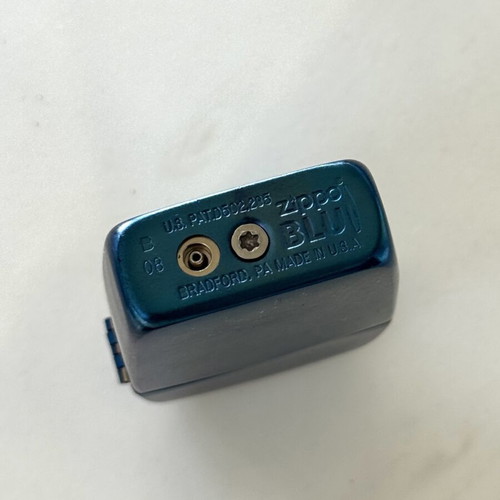 Zippo Blu lighter used