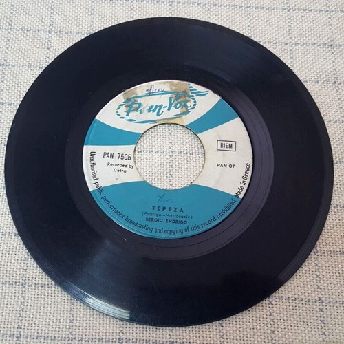Sergio Endrigo Teresa / Triantafyllo Tou Mai 7' used laiko