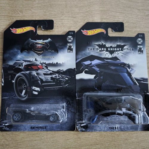 Hot Wheels Batman 2019 2 pieces like new