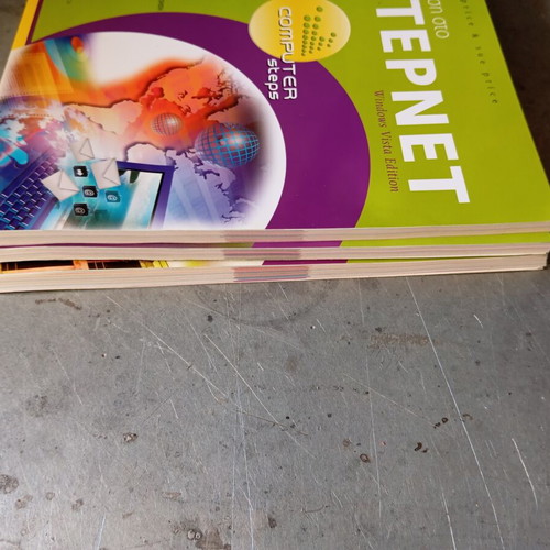 Computer Steps book set used, Greek language