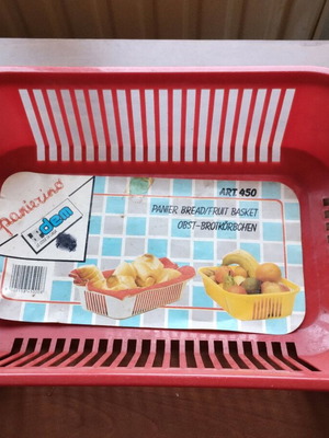 Bread basket plastic new