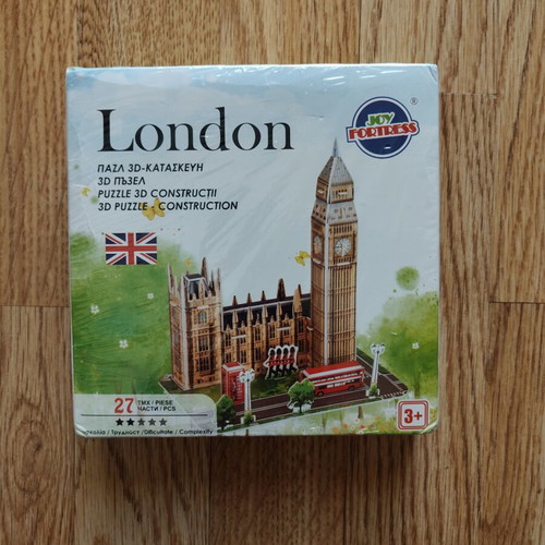 3D Puzzle Construction Rome and London models new