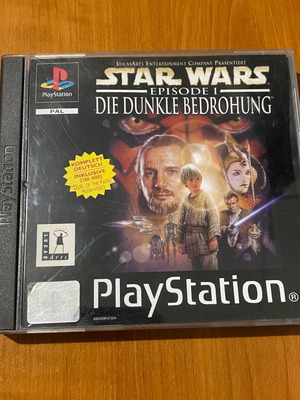 Star Wars Episode I The Phantom Menace PS1 μεταχειρισμένο, γερμανικό