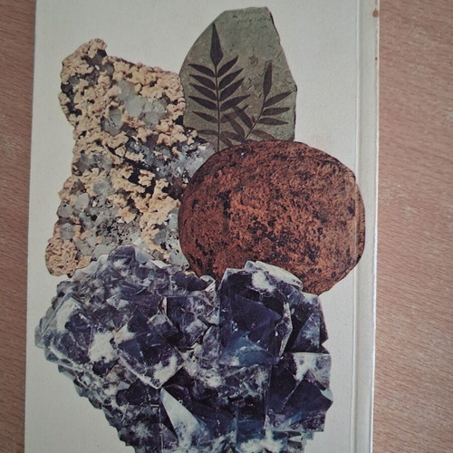 Minerals, Rocks and Fossils book like new, in English