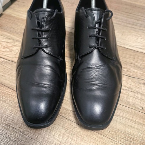 Emporio Armani Elegant Black Shoes like new, size 43