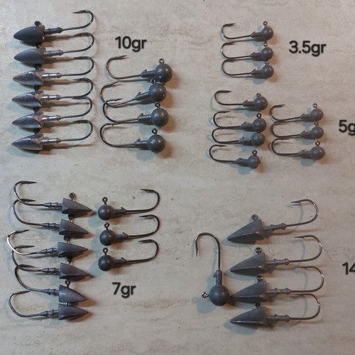 Fishing sinker heads new
