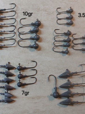 Fishing sinker heads new