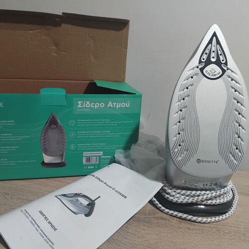 Dosette Steam Iron 2.400W like new with box and manual
