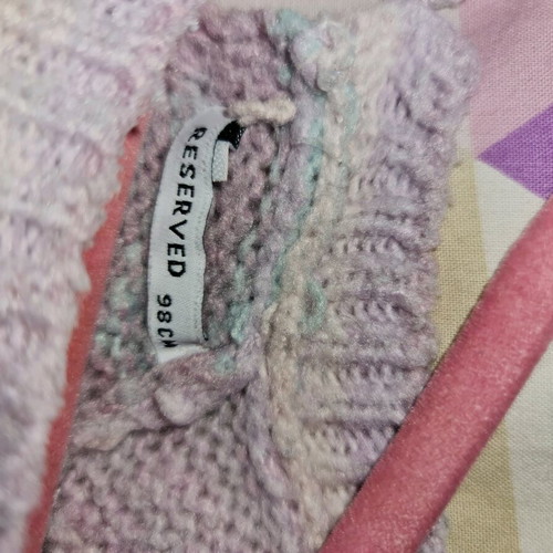 Reserved knitted sweater 3 years 98 cm like new, multicolor