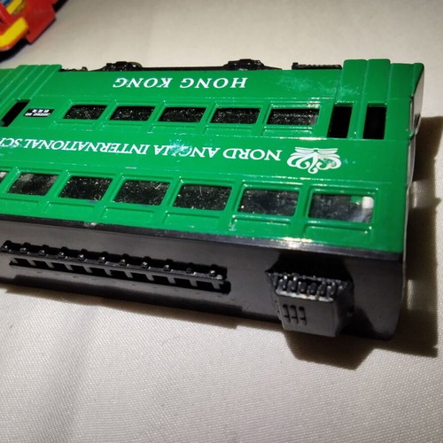 Hong Kong double-decker tram model toy used, Nord Anglia International School