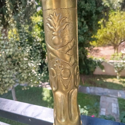 Brass German World War I Shell Casing like new