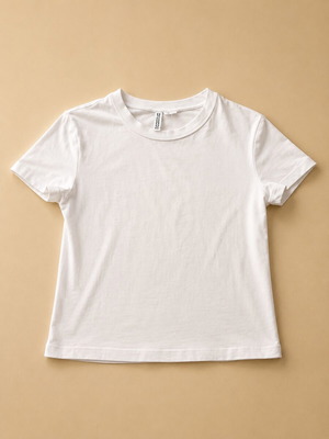 H&M Λευκό Crop Μπλουζάκι Σαν Καινούργιο, Μέγεθος S