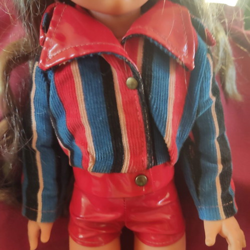 El Greco Katrin doll used, 1970s, approx. 40 cm