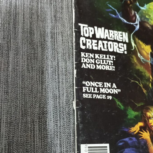 The Creeps #30 comic used, June 2021