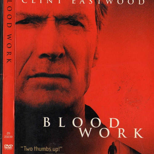 Blood Work DVD used, action crime drama with subtitles